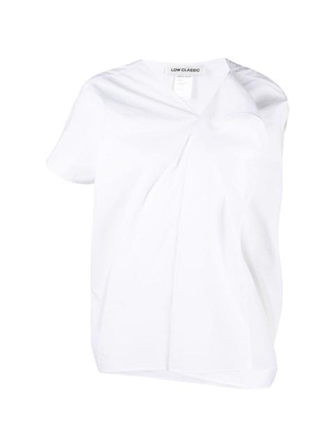 folded-detail blouse