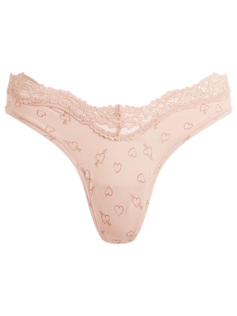 SKIMS SKIMS Fits Everybody Lace Dipped Thong