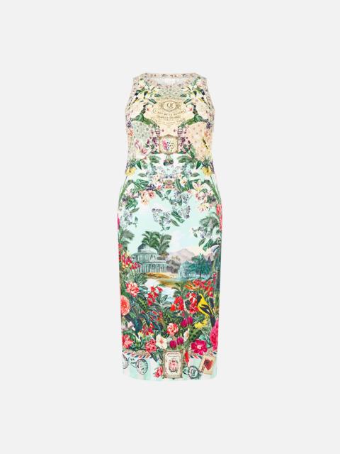 CAMILLA JERSEY TANK DRESS LA BELLE BOTANIQUE