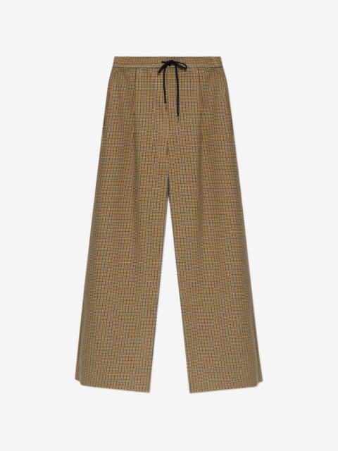 GESTUZ GZchicca check palazzo pants
