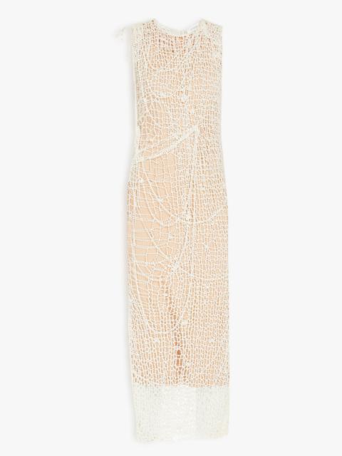 Sportmax AFOSO1234 Long crochet dress