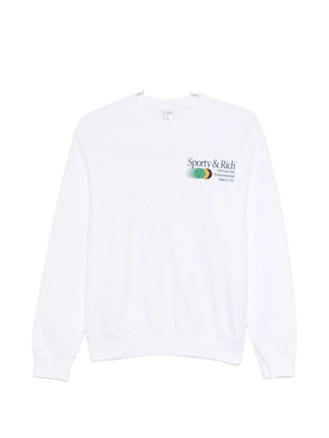 Sporty & Rich Sporty & Rich Invitational Cew-neck Sweatshirt
