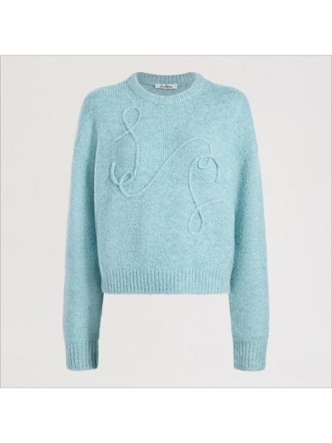 Sam Edelman Logo Crew Neck Sweater