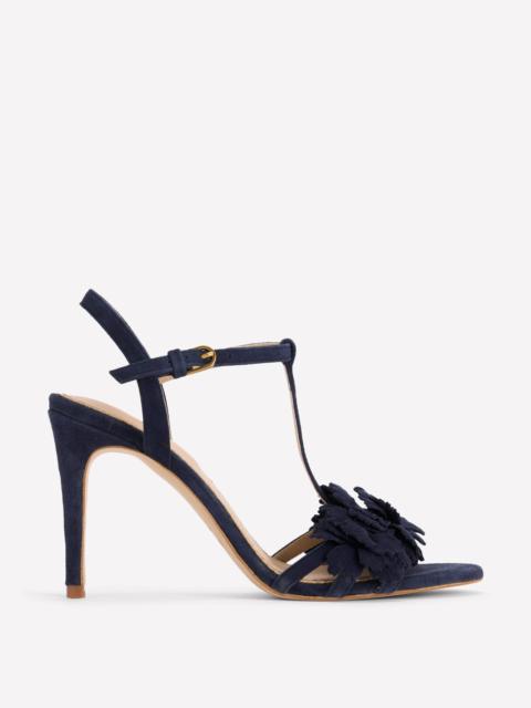 BODEN Flower Sandals-Navy