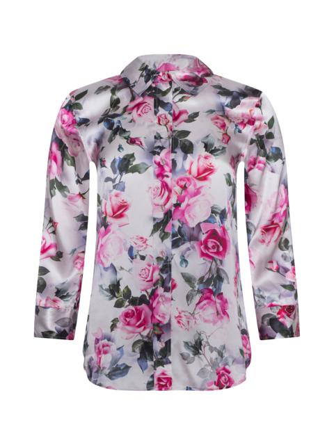 L'AGENCE Dani Silk Blouse