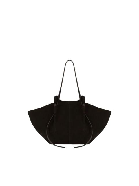 Yuzefi large Mochi suede shoulder bag