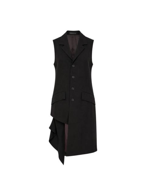 Yohji Yamamoto Sleeveless Long Jacket