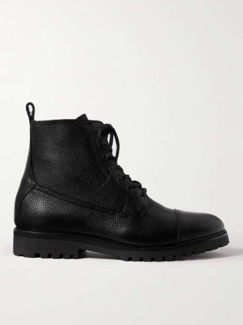 Belstaff Alperton Full-Grain Leather Boots