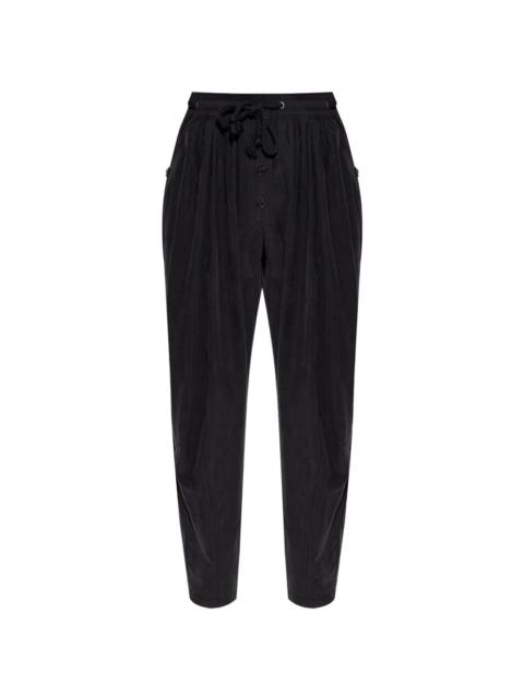 Isabel Marant drawstring pleated trousers