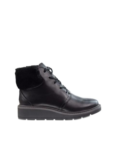 Clarks Originals Andie Go fur lace-up  boots