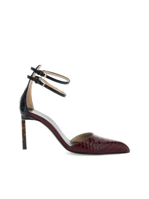 TOM FORD ankle strap stiletto heel pumps