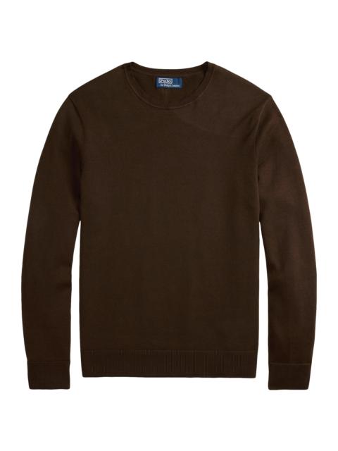Polo Ralph Lauren Men's Cotton Knit Sweater - Nutmeg Brown