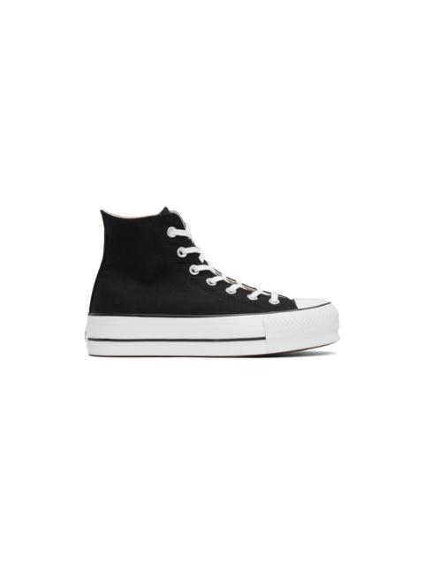 Converse Black Chuck Taylor All Star Lift Platform High Sneakers