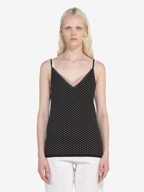 POLKA DOT TANK TOP