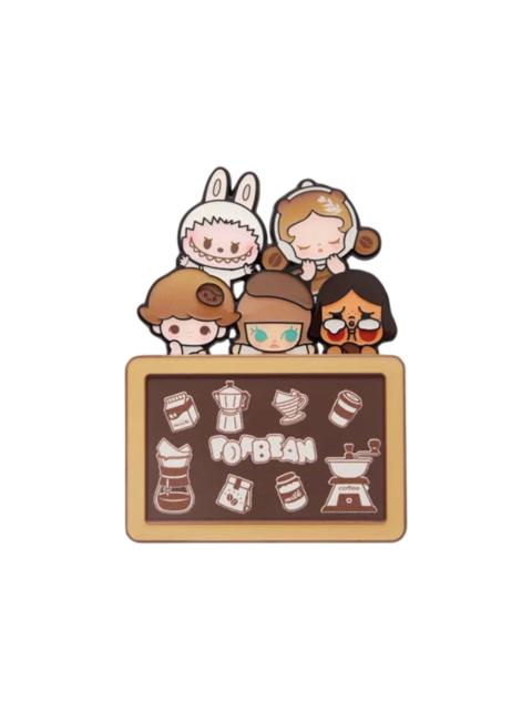 POP MART Pop Mart POP BEAN Coffee Factory Series Coffee Family Combo Secret Edition Fridge Magnet