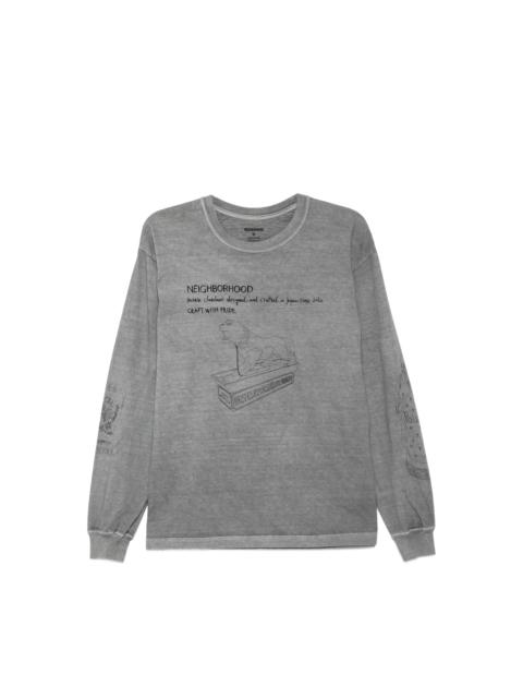 NEIGHBORHOOD GRAPHIC-PRINT LONG-SLEEVE T-SHIRT