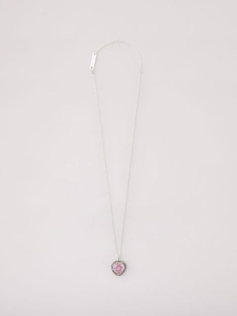 Heart Ring Charm Necklace
