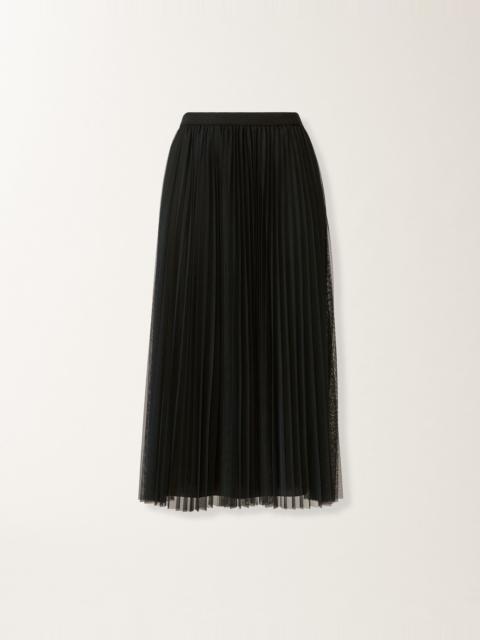 FABIANA FILIPPI Wide pleated tulle skirt