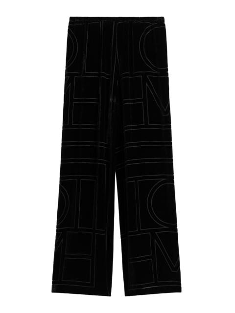 Monogram Devoré PJ Pants black