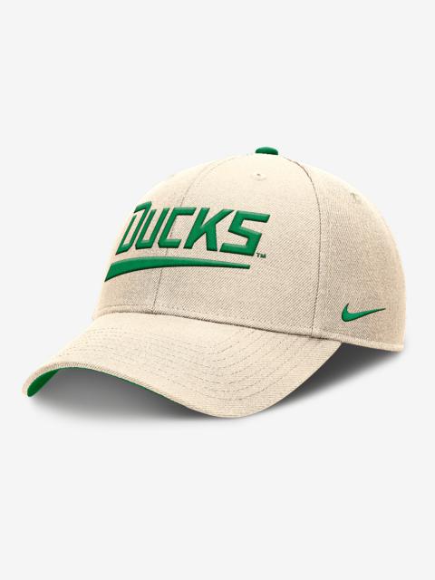 Nike Oregon Ducks Primetime Rise Men's Nike College Adjustable Hat