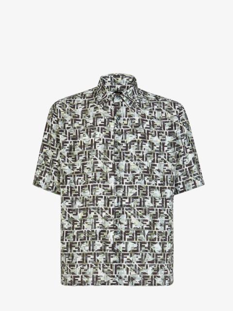 FENDI Multicolor viscose shirt