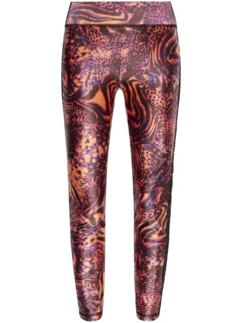 VERSACE JEANS COUTURE animal-print leggings