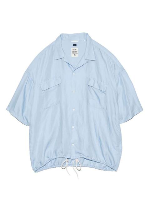 Open Collar Cupra Short Sleeve Shirt