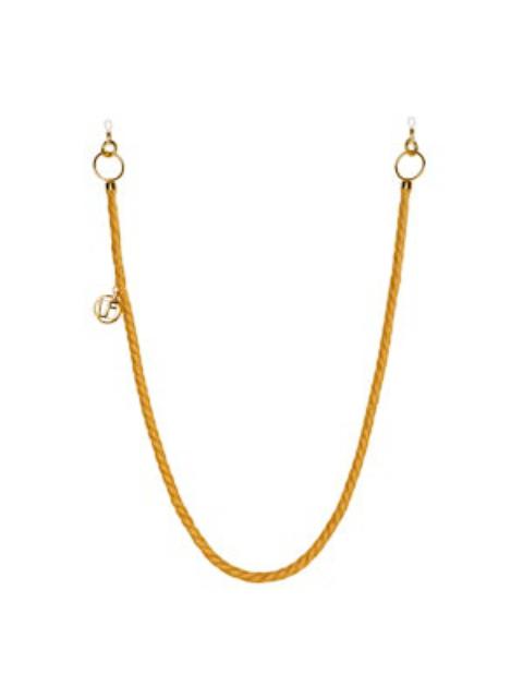 LINDA FARROW GOLD ROPE METAL CHAIN