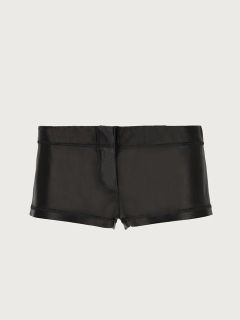 FERRAGAMO Slim fit nappa shorts