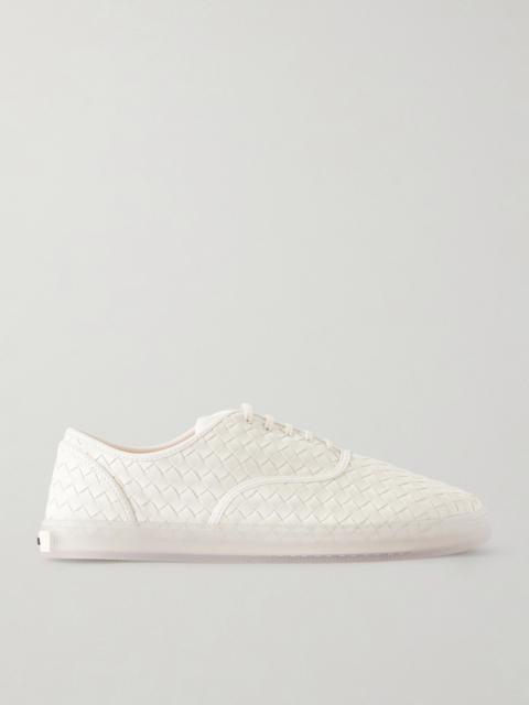Bottega Veneta Intrecciato Leather Sneakers