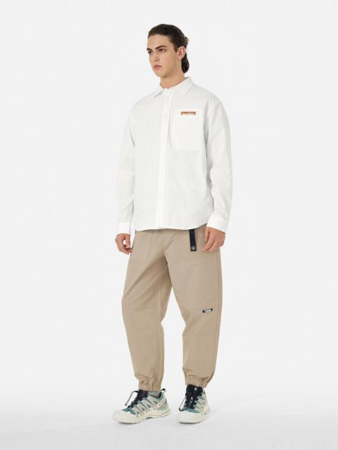 EVISU Seagull Embroidery Regular Fit Oxford Shirt