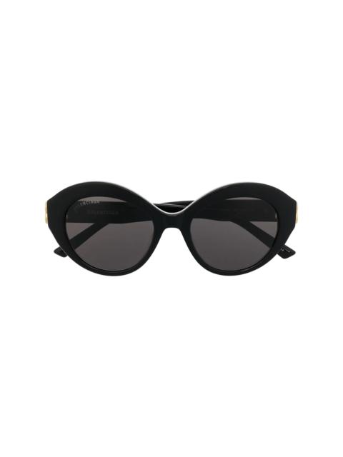 Dynasty oval-frame sunglasses