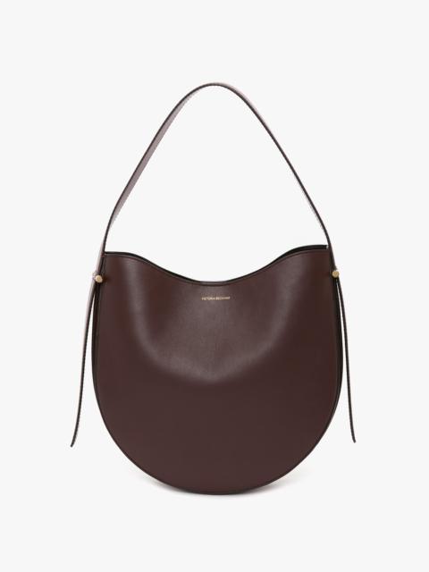 Victoria Beckham Dia Medium  Hobo Bag In Burgundy Smooth Leather