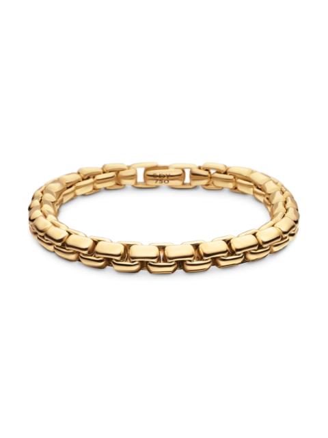 DAVID YURMAN Men's Box Chain Bracelet in 18K Yellow Gold, 7.3MM - Gold