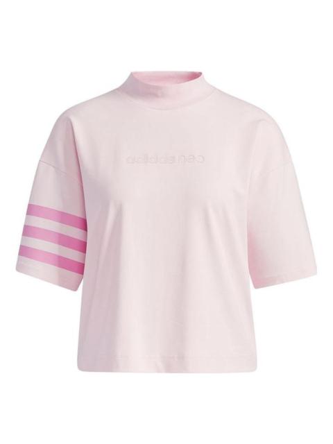 (WMNS) adidas Neo CS MAR T-Shirts 'Pink' GP5470