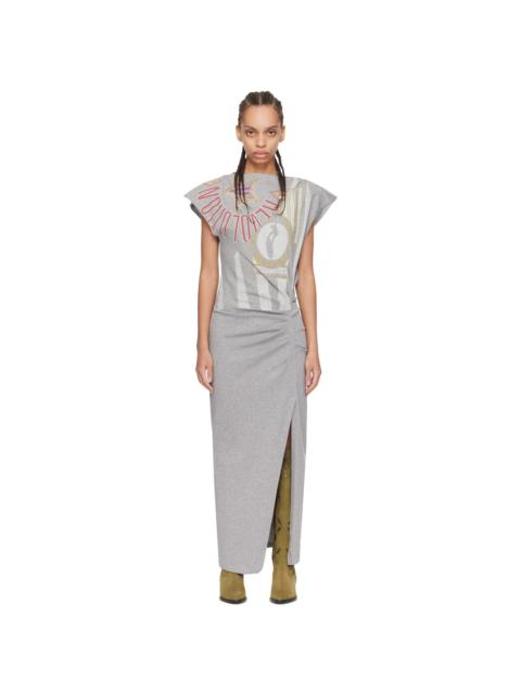 Gray Nadela Maxi Dress