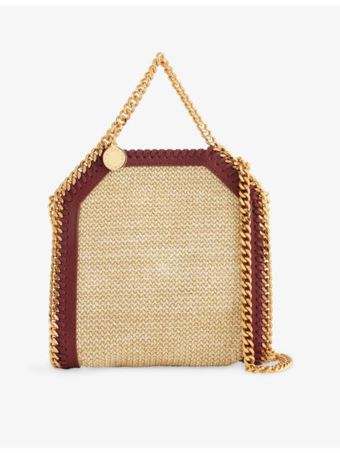 Stella McCartney Falabella Raffia Mini Raffia Tote Bag