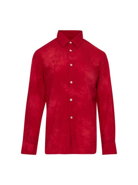 Comme Des Garçons Polyester Broad Garment Shirt