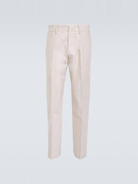TOM FORD Cotton chino sport pants