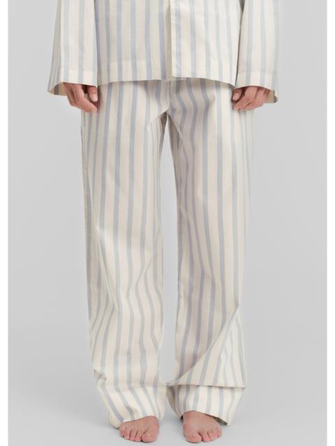 TEKLA Tekla Poplin Pyjama Pants - Needle Stripes
