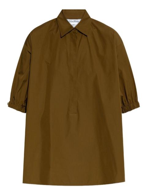 Max Mara Teano puff-sleeve shirt