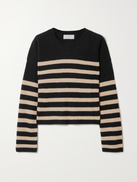 LA LIGNE Mini Toujours Striped Cashmere Sweater