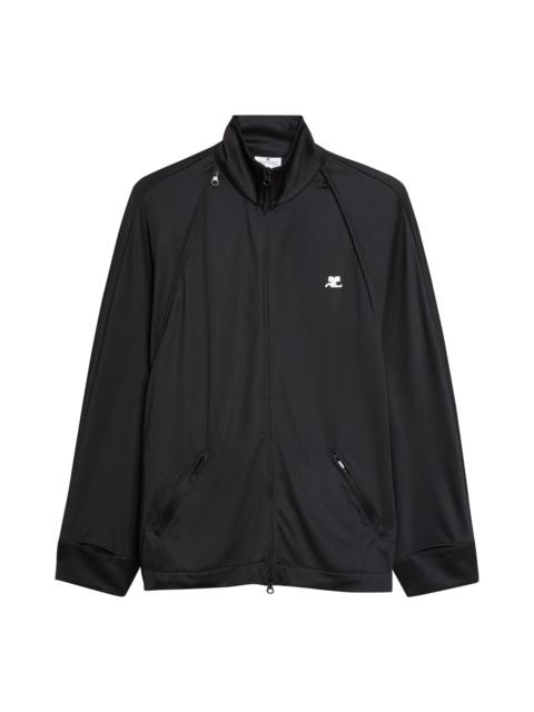 courrèges Courrèges Cutout Track Jacket in Black