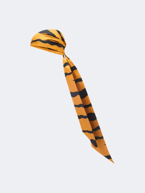 PUCCI Fiamme silk twill head wrap