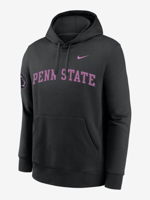 Penn State Sideline Club Men's Nike College Pullover Hoodie