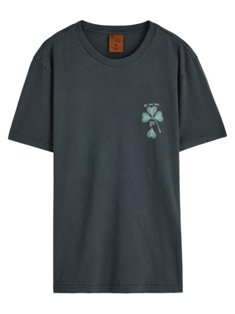 Nudie Jeans Nudie Jeans Roy Printed Cotton T-shirt