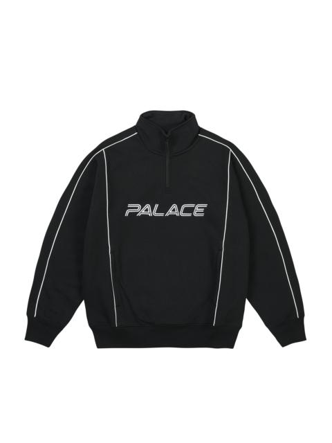 PALACE PIPED 1/4 ZIP BLACK