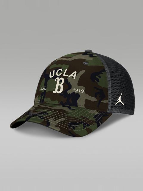 Jordan UCLA 2025 Military Appreciation Rise Men's Jordan Brand College Trucker Adjustable Hat