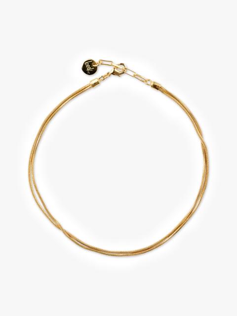 beek Double Chain Anklet