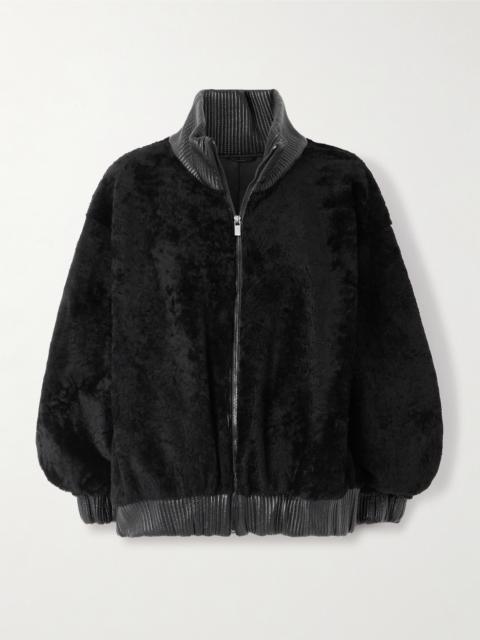 MAGDA BUTRYM Shearling Bomber Jacket